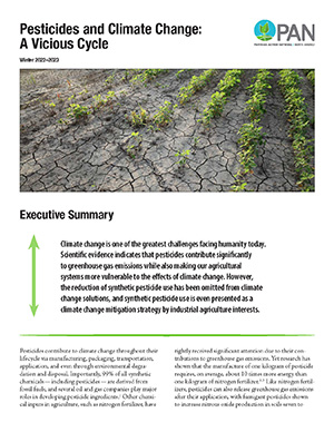 Pesticides and Climate Change cover PAN