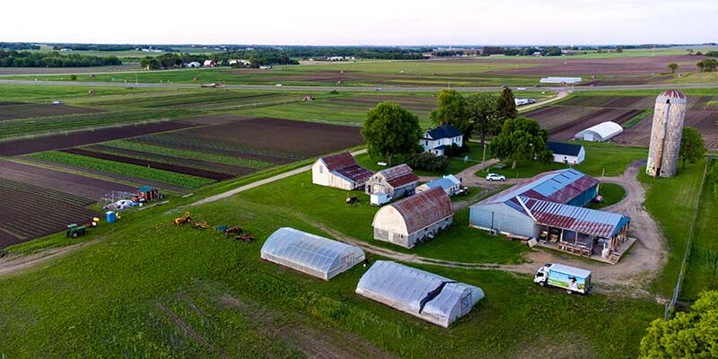 HAFA Arial view of Packshed