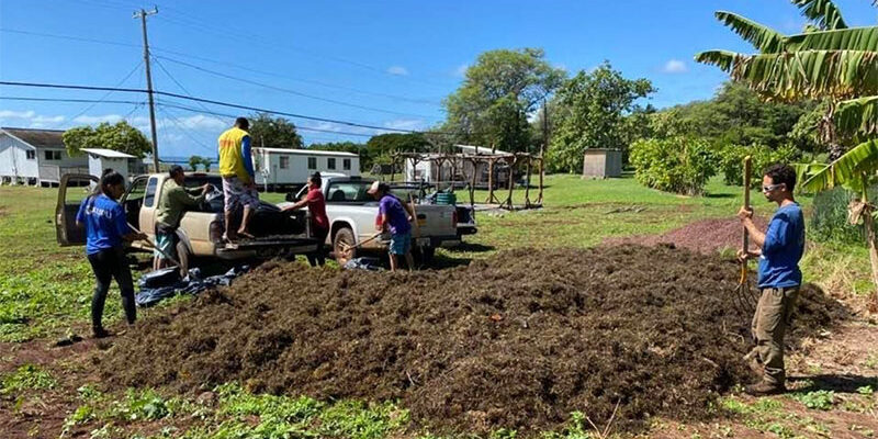 Keawanui soil work